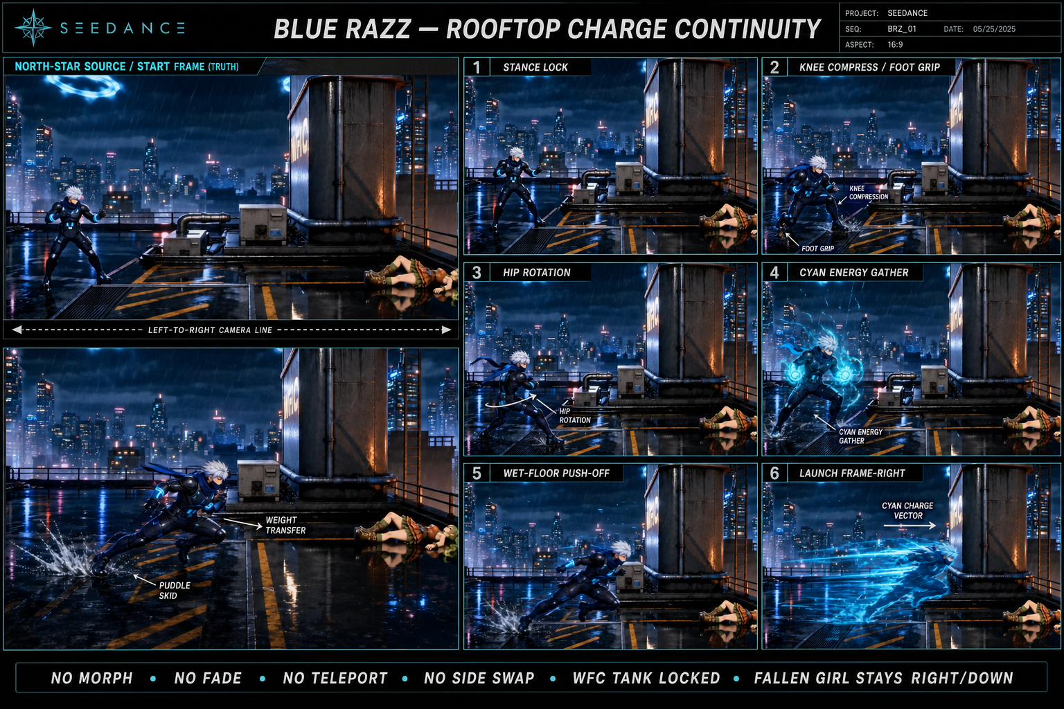 Charge carryover storyboard